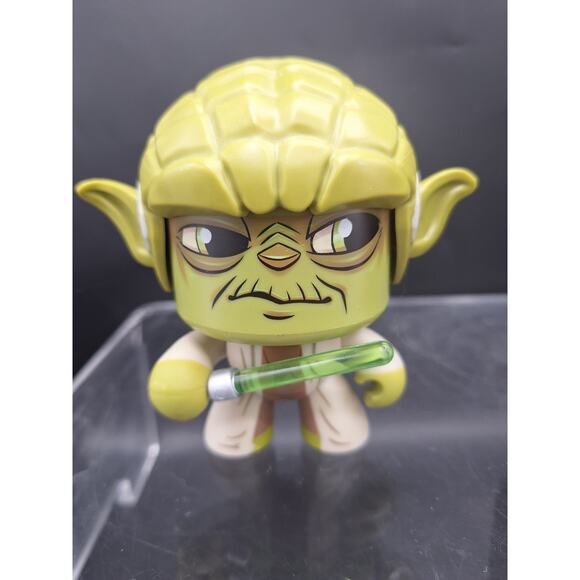 Mighty Muggs Star Wars Yoda, Kylo Ren And Stormtrooper 4 Inch Vinyl Figurines - Picture 3 of 13